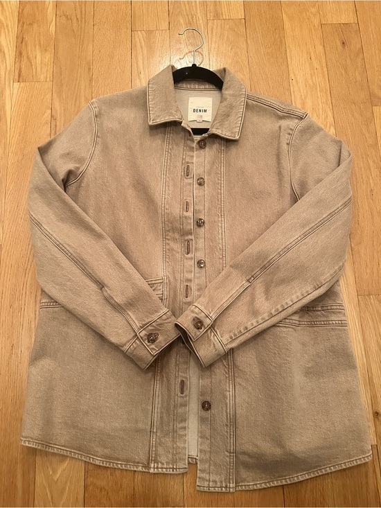Jackets & Blazers - Sezane Will Jacket Tan Size L